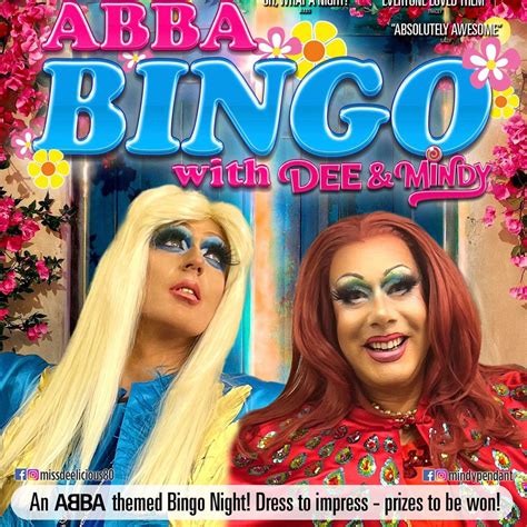 Drag Bingo Abba Special The Ark Newmarket June 3 To June 4