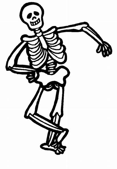 Coloring Pages Halloween Skeleton