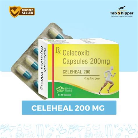 Celeheal Celecoxib Capsules 200 Mg At Rs 90 Box Celecoxib Capsules 200mg In Nagpur Id