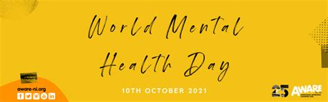 Aware Ni World Mental Health Day 2021