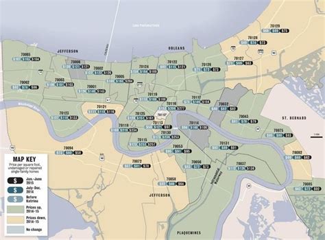 26 Zip Codes Map New Orleans Online Map Around The World