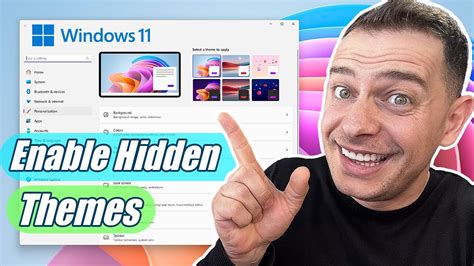 How To Enable Hidden Themes On Windows 11 Education Themes 2024 Youtube