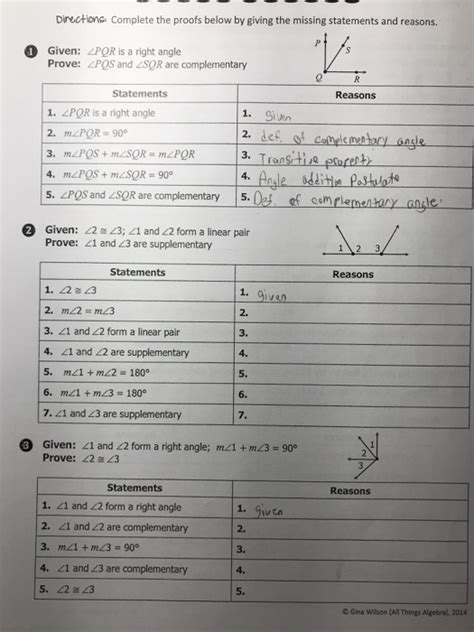 Similar to glencoe algebra 2 test answer key, choosing to incorporate an answering service into your company is details: Worksheet Algebraic Proof Answer Key - best worksheet