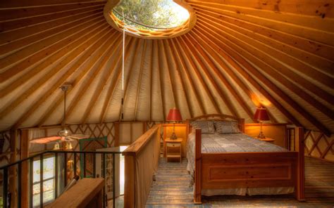 The Best Yurts To Rent On Airbnb This Fall Insidehook Yurt Loft Yurt