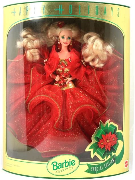Mattel Hammond Mattel Happy Holidays Barbie Dolls Amazon Canada