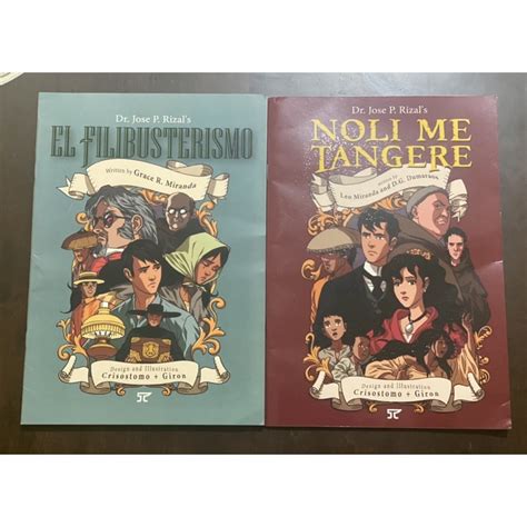 Jose Rizal Noli Me Tangere El Filibusterismo Books Set Shopee
