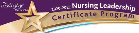 Nursing Leadership Certificate Program Leadingage Minnesota
