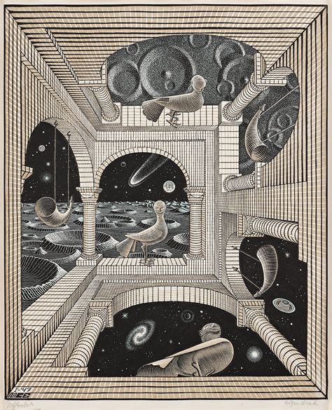 Maurits Cornelis Escher ”other World” Bukowskis