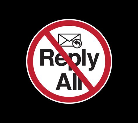 Reply All Prohibited T Shirt