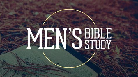 Mens Bible Studies Begin — Vista Community Church