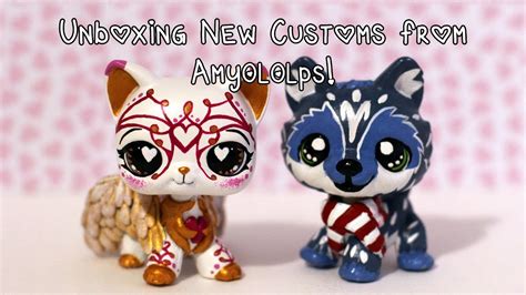 Unboxing New Gorgeous Lps Customs From Amyololps Youtube