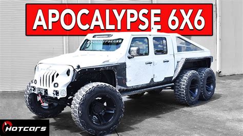 Apocalypse 6x6 Review Driving The Insane Hellcat Swapped Jeep