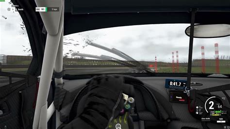 ACC Onboard Lap Audi R8 LMS GT3 EVO II At Donington Park Wet YouTube