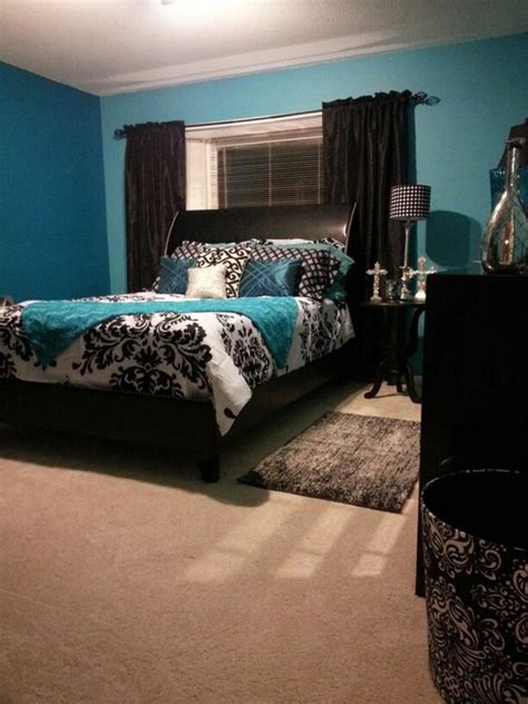 17 Turquoise And Black Bedroom Ideas For Your Home