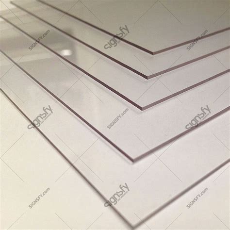 Acriform Acrylic Sheets Clear Or White