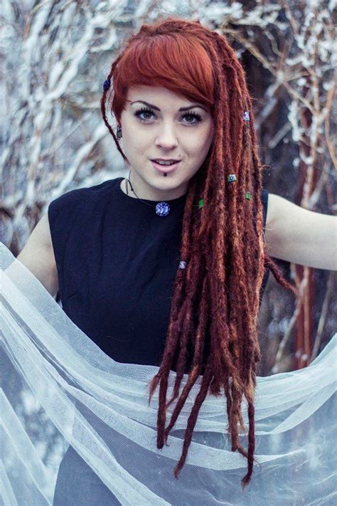 According to kelly van gogh, hair colorist and founder of kelly van gogh hair color, black hair has a lot of red undertones to it. #dreads | Red dreads, Dreads, Dyed dreads