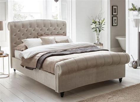 Knox Velvet Finish Bed Frame Free Delivery Dreams Fabric