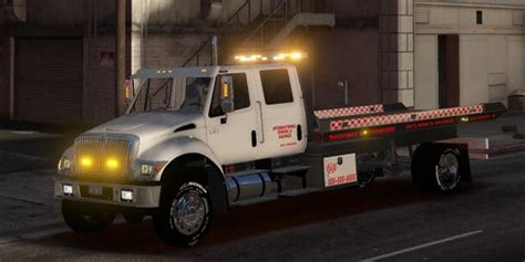 Cxt Flatbed Tow Truck Add On Replace Fivem Els Non Els Gta5