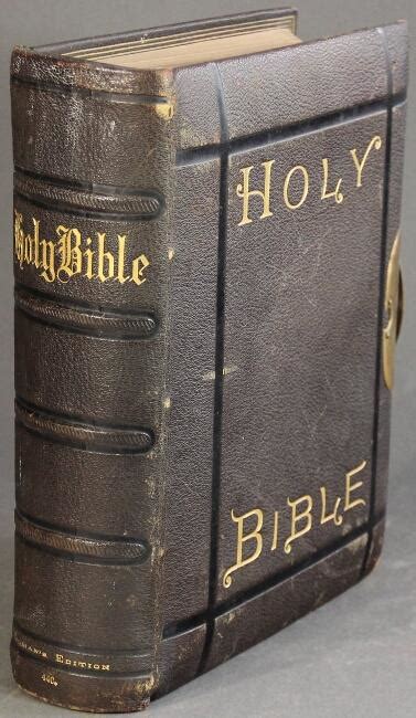 the holy bible containing the old and new testaments a j holman and co philadelphia rulon