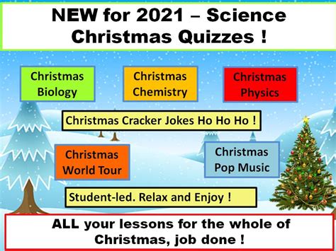 Christmas Science Quiz Teaching Resources