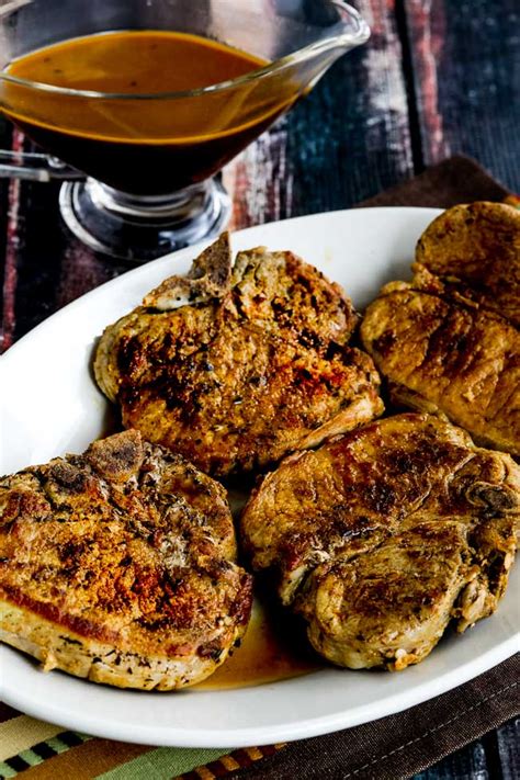 After the pork chops are well seasoned on both sides we add some oil to the instant pot and add a couple of tablespoons of olive oil. Low-Carb and Keto Instant Pot Dinners with Pork - Slow ...