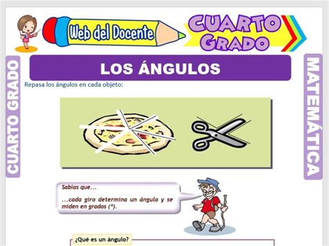 Los Ángulos Y Su Clasificación Para Cuarto Grado De Primaria Web Del