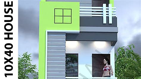 1bhk 10x40 House Plan And Front Design By Shail Studio Youtube