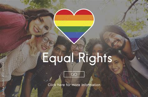 Lgbt Equal Rights Rainbow Symbol Concept Stock Photo Adobe Stock