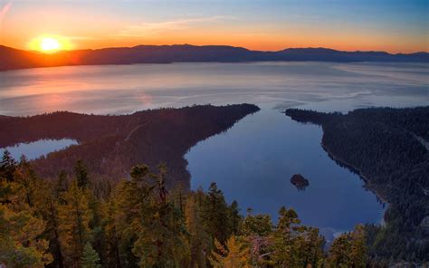 Emerald Bay At Sunrise Lake Tahoe California