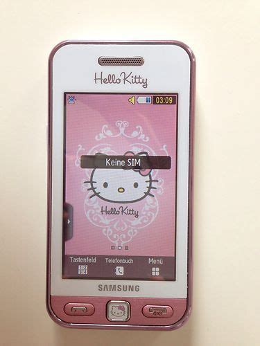 Samsung Star S5230 Hello Kitty Weiss Rosa Ohne Simlock Handy
