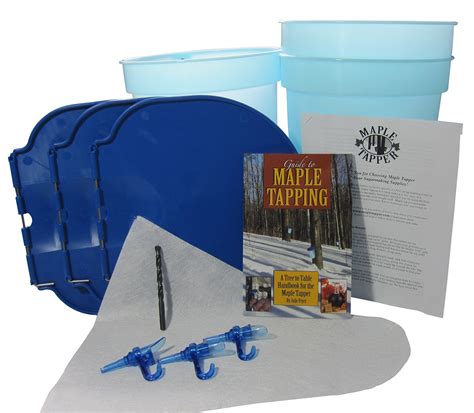 Deluxe Maple Sugaring Maple Sap Tapping Starter Kit Tap 3 Trees