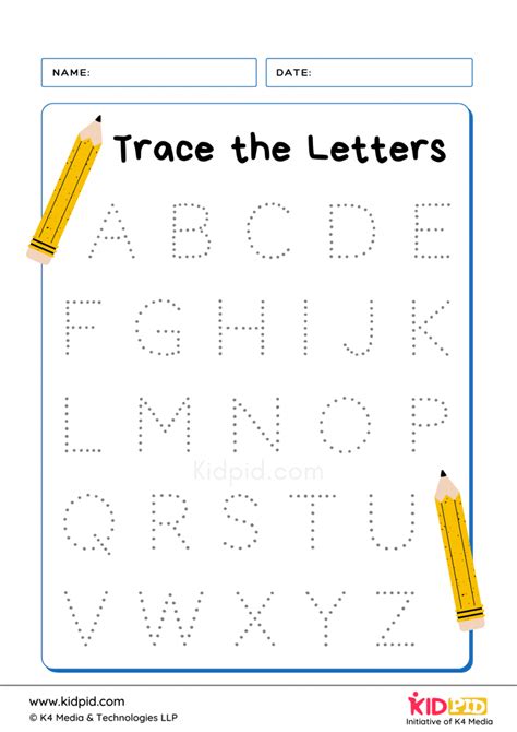 Tracing Letter Writing Foundational Worksheet Kidpid