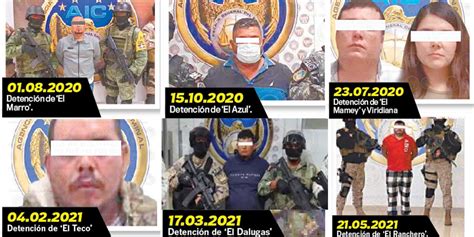 El Marro Últimas Detenciones De Líderes Del Cártel Santa Rosa De Lima