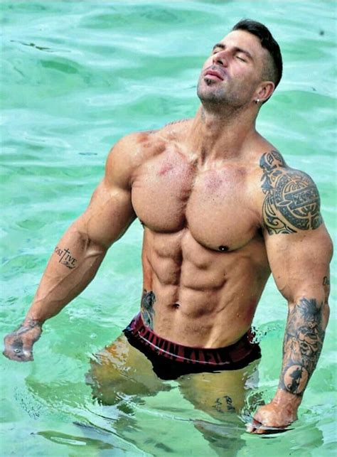 Pin By Darryl Monti Kotrys On Men And Their Muscles Man Swimming Men