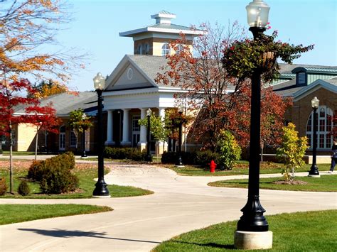 Hillsdale College Campus In The Fall