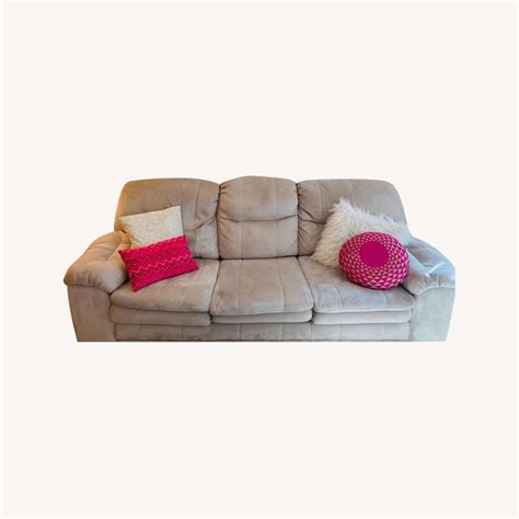 Art Van Beige Sleeper Sofa Aptdeco