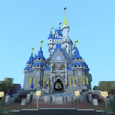 Disney Minecraft Castle Minecraft Pictures Minecraft