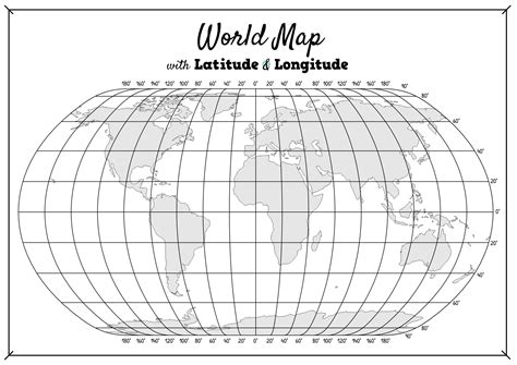 Free Printable World Map With Latitude And Longitude Pin On Map For