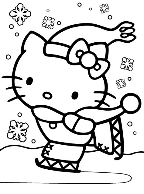 Dibujos Para Pintar De Hello Kitty Para Colorear Kulturaupice