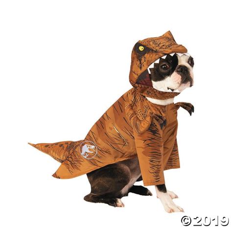 Jurassic World Fallen Kingdom T Rex Dog Costume Large 1 Pieces