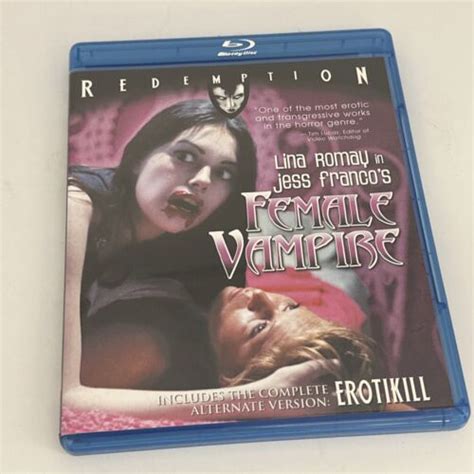 Female Vampire Erotikill Blu Ray Jess Franco Redemption Kino NEW RARE OOP EBay