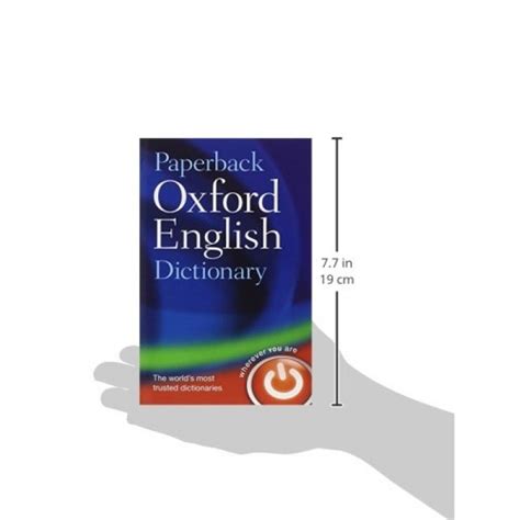 It includes the oxford 3000 which are used as the defining vocabulary for the 45,000 words, phrases and meanings. Oxford English Dictionary Paperback Book 8601411130946