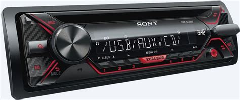 Sony Single Din Usb Car Stereo Receiver Cdx G1200u