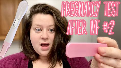 finding out if i am pregnant after 2nd ivf fresh embryo transfer youtube