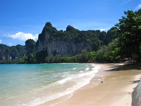 The Most Beautiful Place in the world is Railay Beach, Thailand.