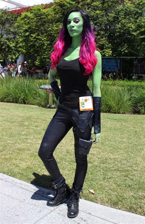 Gamora The Absolute Best Cosplays From Comic Con Popsugar Australia Tech