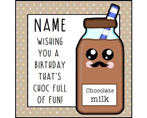 Choose from hundreds of templates, add photos and your own message. Milkshake birthday card, funny card, birthday greetings ...