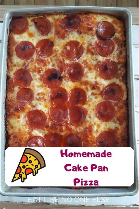 Perfecting the pizza business one pizzeria at a time. How to Make Pizza in a Cake Pan - Eat Like No One Else