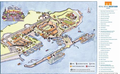 Photo Map Of The Dockyard Bermuda May 2012 Album Radio Fotki