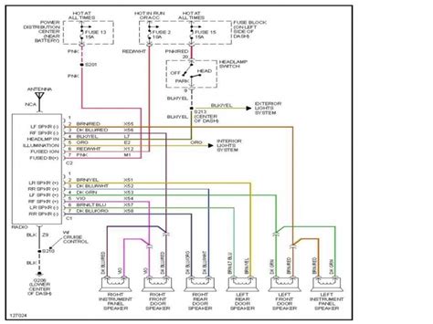 1999 Dodge Dakota Radio Wiring Diagram - Wiring Forums